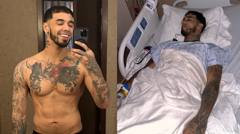 "Fue cuestión de vida o muerte": Anuel AA fue operado de emergencia
