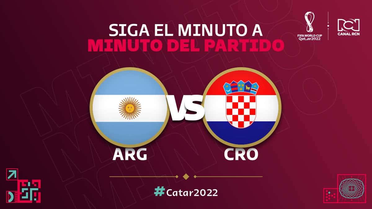 Mundial de Catar 2022: Argentina vs. Croacia EN VIVO gratis online