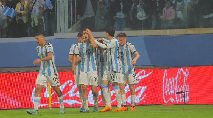 Argentina contra Uzbekistan en el Sub 20