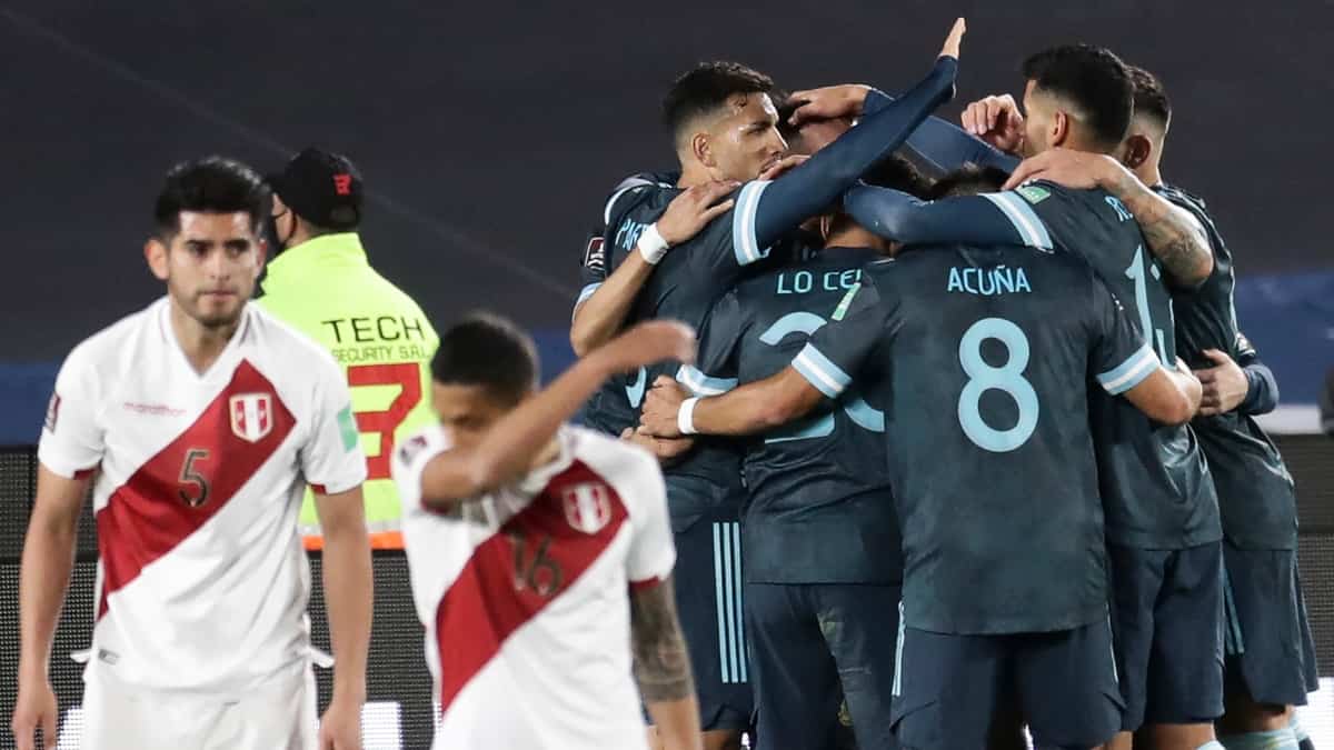Argentina 1-0 Perú