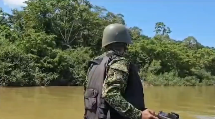La Armada extiende la búsqueda del menor en río Guaviare