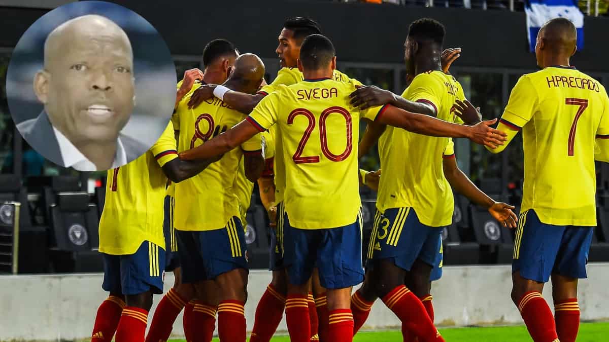 Tino Asprilla y jugadores del FPC en la Selección Colombia