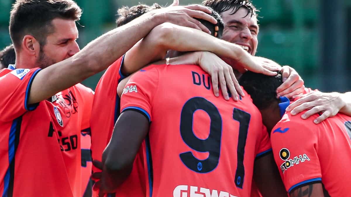 Duván Zapata y Luis Muriel, Venezia 1-3 Atalanta: Serie A