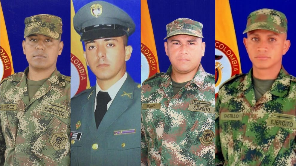 los militares fueron emboscados cuando se dirigían al sector de El Toro, en la zona rural del municipio de Caucasia