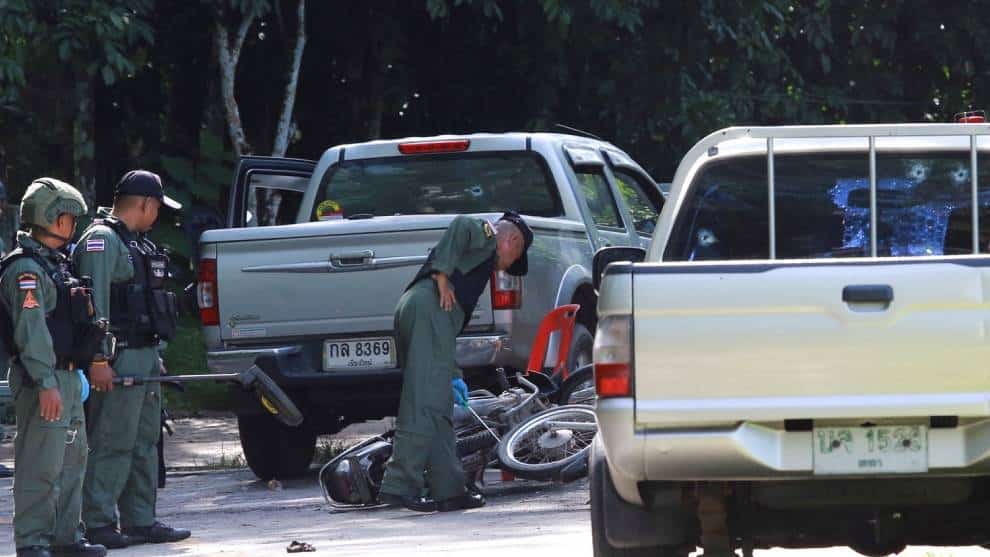 Ataque de separatistas musulmanes en Tailandia deja al menos 15 muertos