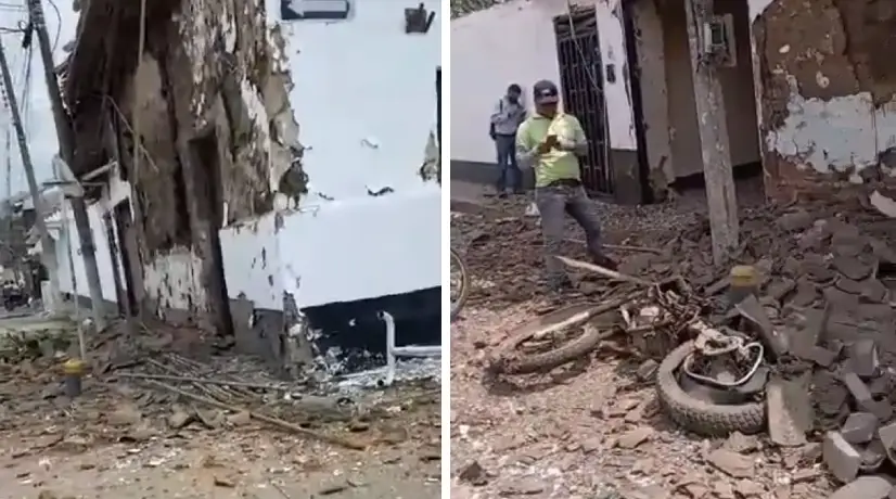 Capturan al hombre que detonó moto bomba, en Caloto, Cauca