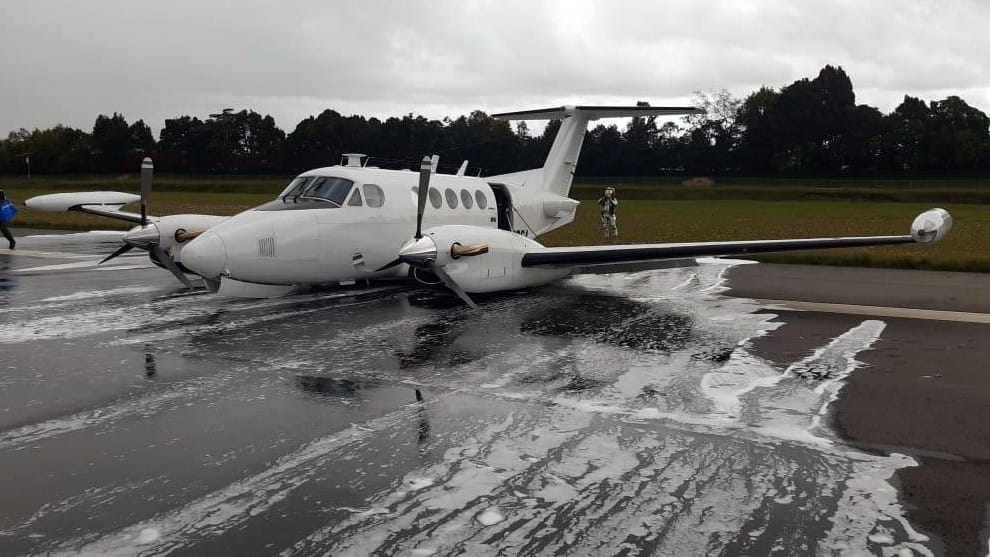 Aeronave tuvo que aterrizar por emergencia en el Aeropuerto El Dorado