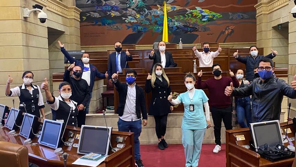 Carlos Cuenca se refirió al fallo de la Corte en materia de sesiones virtuales del Congreso