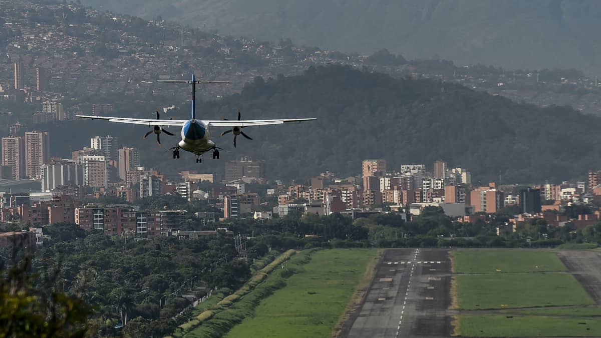 Avión en Colombia