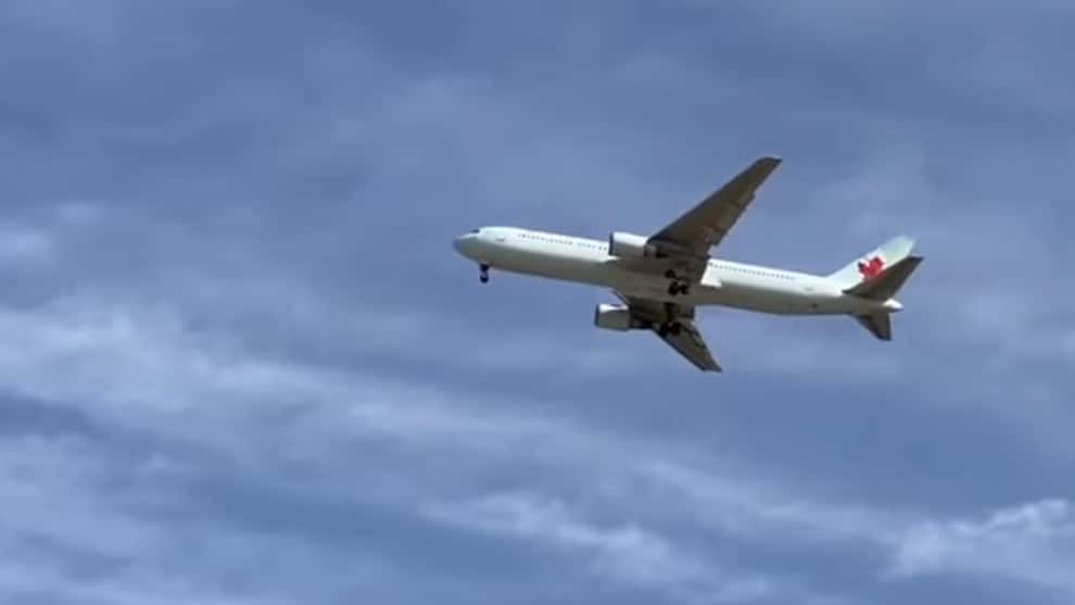 Avión de Air Canada