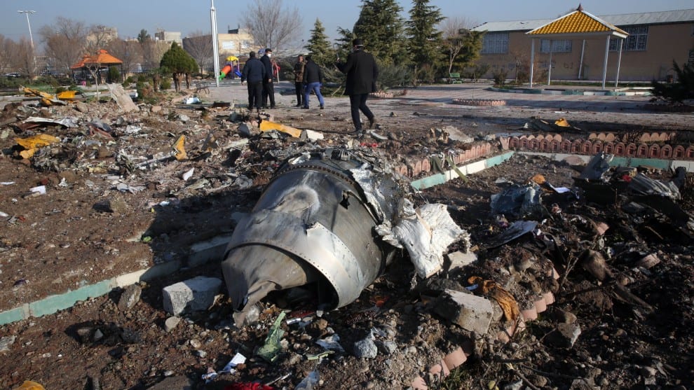 Irán admitió que derribó por error el avión ucraniano