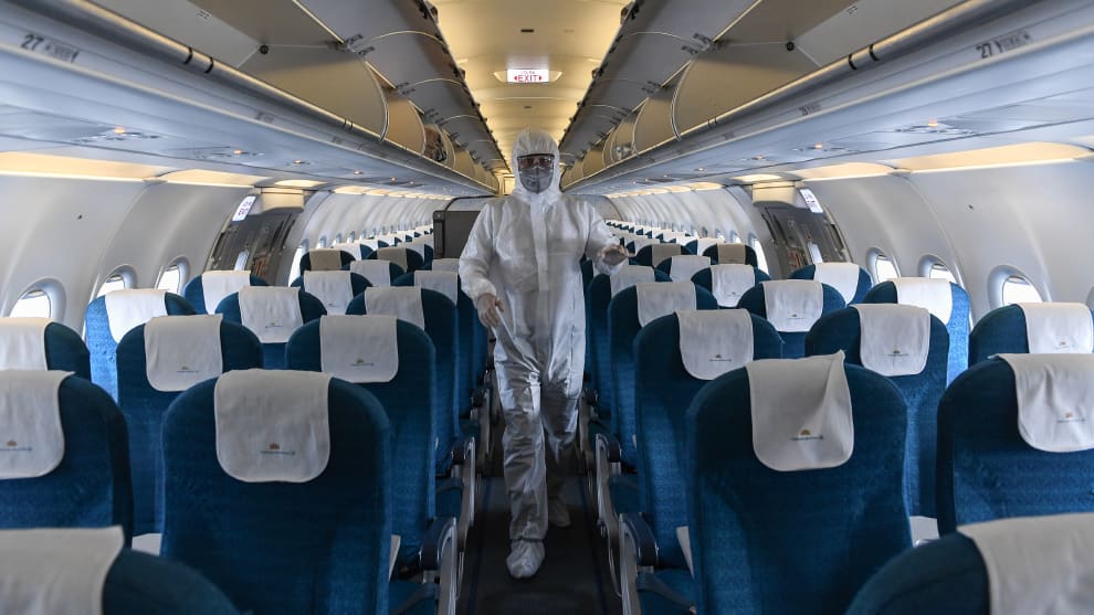 Paranoia por coronavirus forzó a aterrizar un avión en Denver