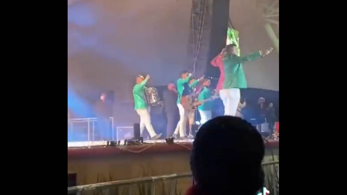 Balacera durante concierto de Gerardo Díaz y su Gerarquía