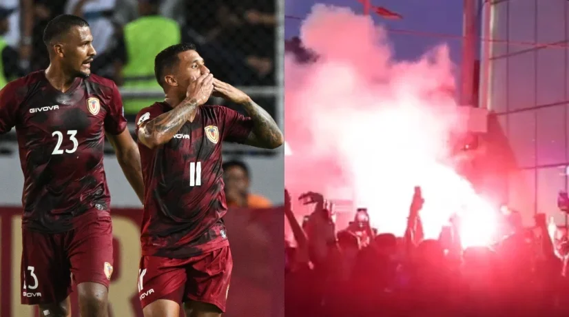 ¡Banderazo monumental! Hinchas venezolanos se tomaron Perú para alentar a la selección