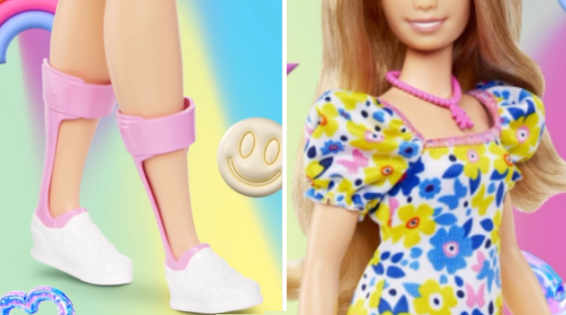Así se ve la nueva muñeca Barbie con síndrome de Down