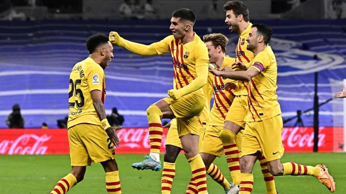 Barcelona derrotó 4-0 a Real Madrid en el clásico de LaLiga de España