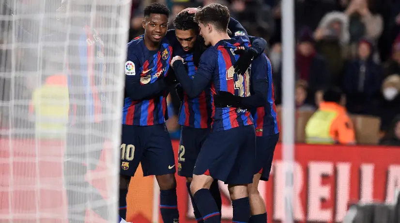 Foto: AFP Barcelona sigue líder tras vencer al Getafe