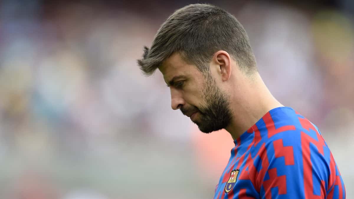 Piqué reacción canción Shakira en Mallorca 0-1 Barcelona