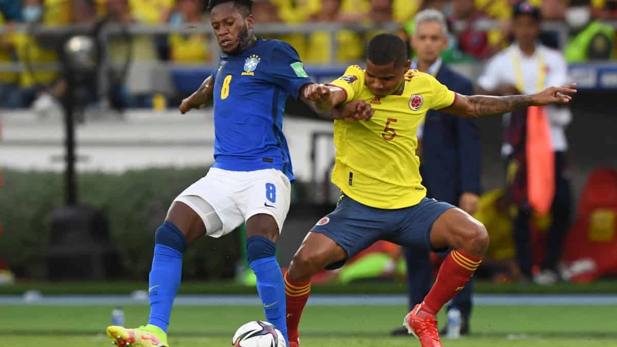 Wilmar Barrios, Colombia 0-0 Brasil