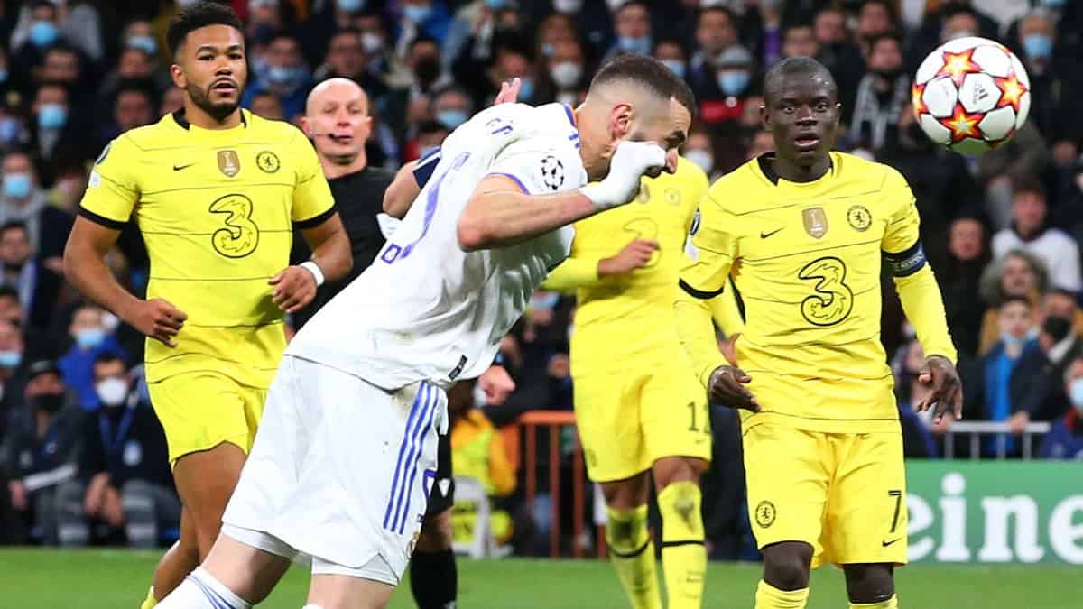 Real Madrid eliminó al Chelsea de la Champions League