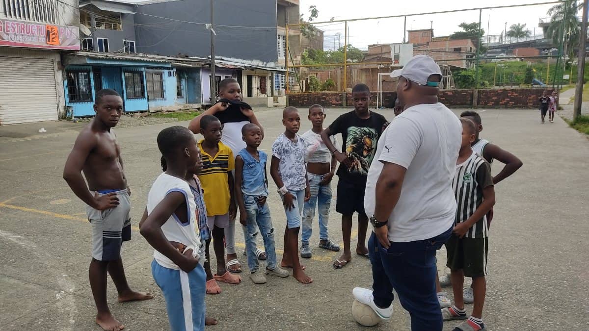 Fútbol en Buenaventura.