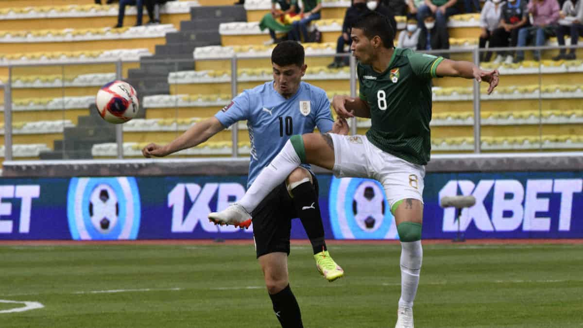 Goles de Bolivia ante Uruguay en La Paz