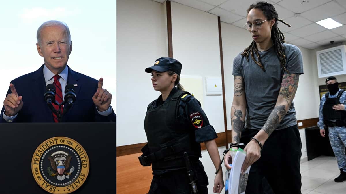Joe Biden sobre condena de Rusia a Brittney Griner