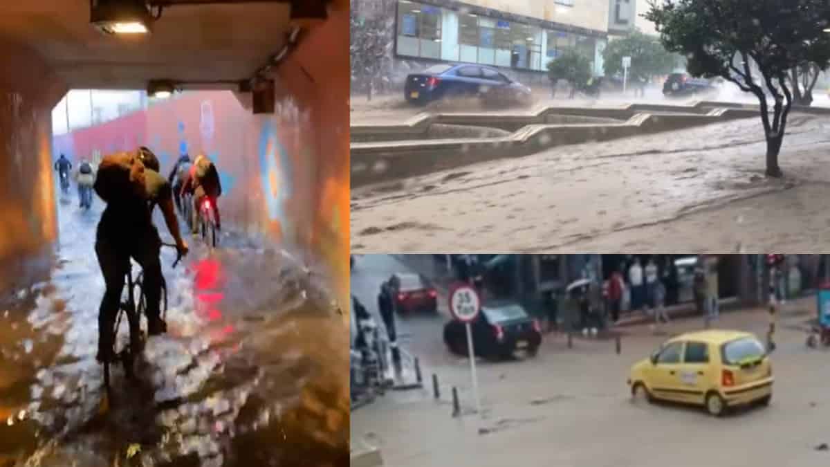Bogotá inundaciones por fuertes lluvias en Colombia