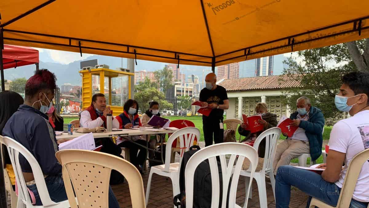 Acuerdos de Paz en Bogotá.