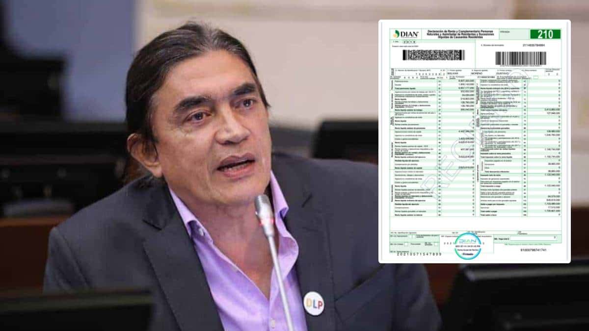 La pelea de Gustavo Bolívar por su declaración de renta