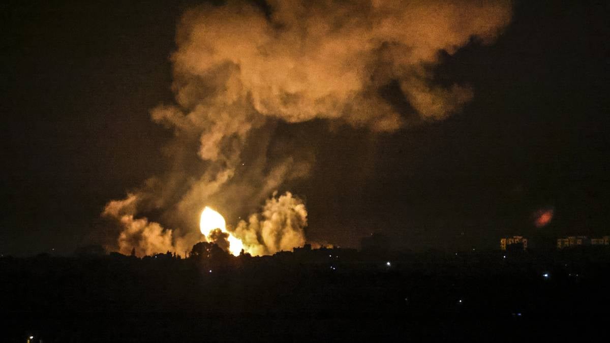 Israel bombardea nuevamente a Gaza tras lanzamiento de misiles