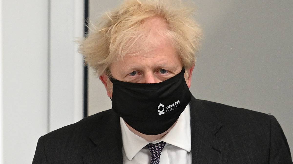 Primer ministro de Reino Unido Boris Johnson.