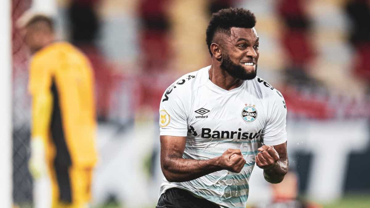 Miguel Ángel Borja marcó gol en Brasil con Gremio ante Flamengo