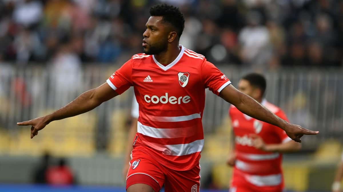 Goles Borja y Quintero, Colo Colo 3-4 River Plate: amistoso