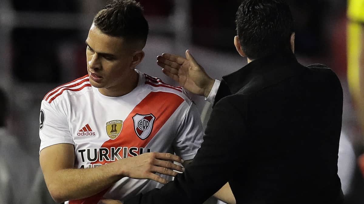 Rafael Santos Borré carta a Marcelo Gallardo en despedida de River Plate