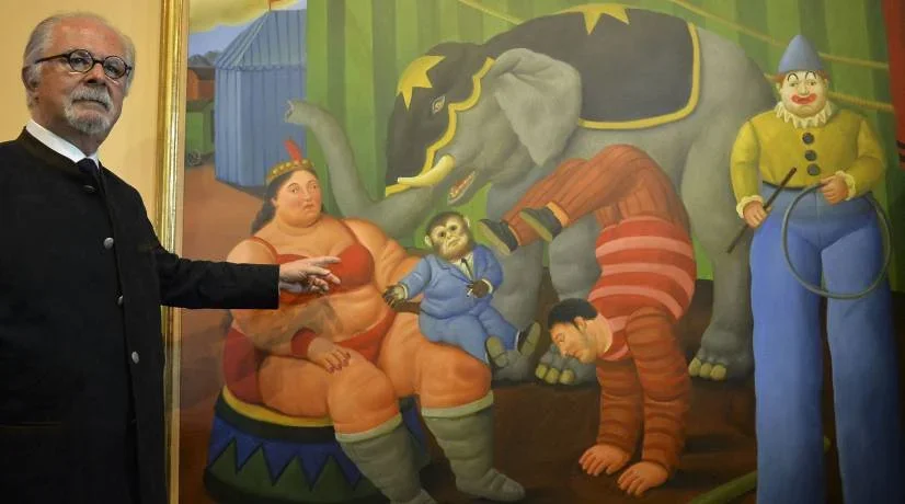 El boterismo del pintor colmbiano Fernando Botero