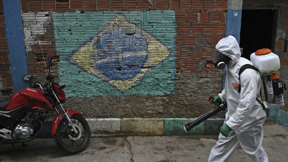 Nueva cepa de covid descubierta en Brasil