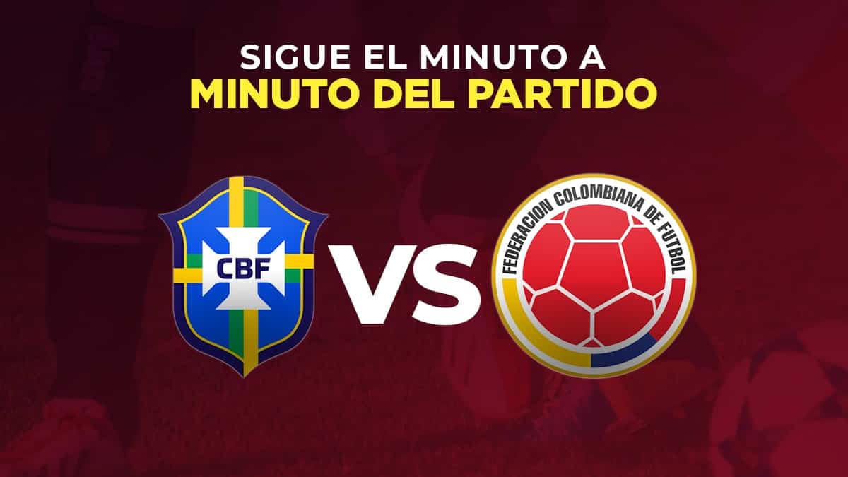 Brasil vs Colombia en vivo online eliminatorias Qatar 2022