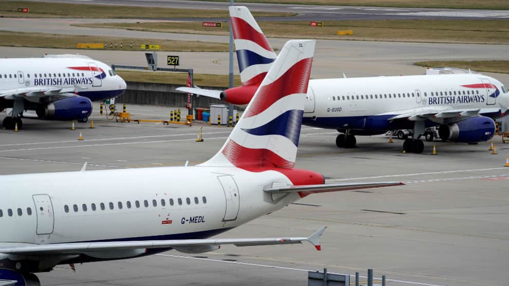 Caos aéreo en Reino Unido por la huelga de pilotos de British Airways