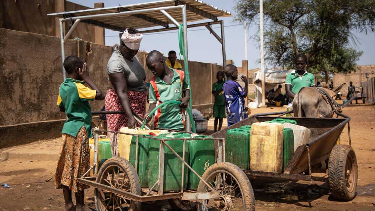 Pobreza en Burkina Faso, uno de los países que padece la nueva etapa del terrorismo yihadista