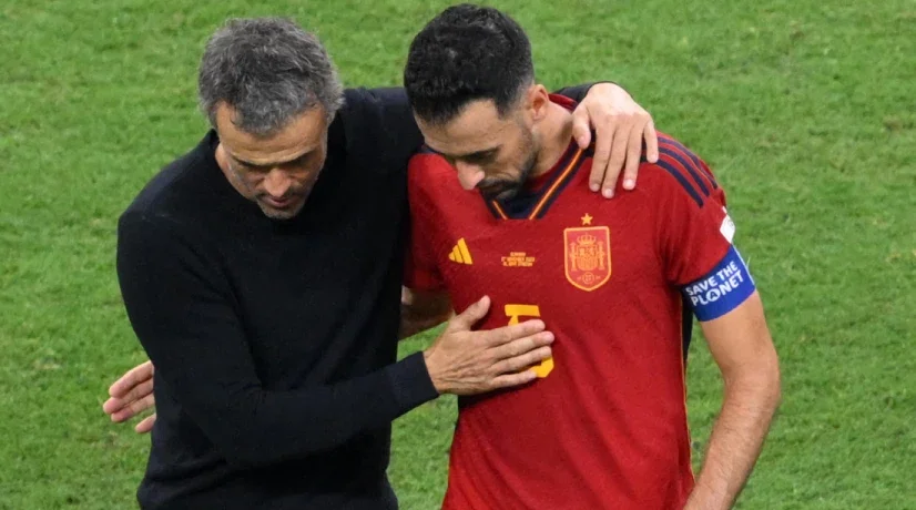Sergio Busquets anuncia retirada de la Selección de España