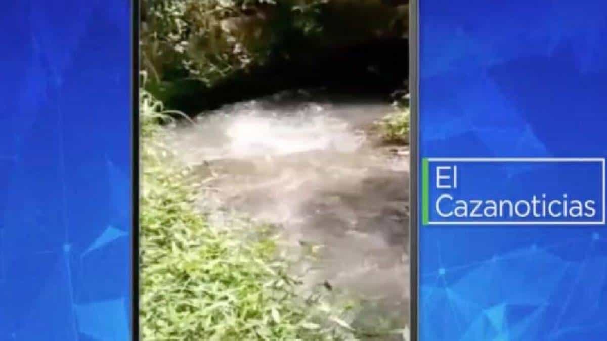 El Cazanoticas: contaminación de una quebrada en Calarcá, Quindío