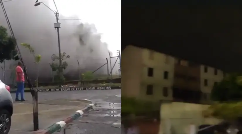 Barrios de Cali se quedaron sin energía por feroz incendio: estos fueron los afectados