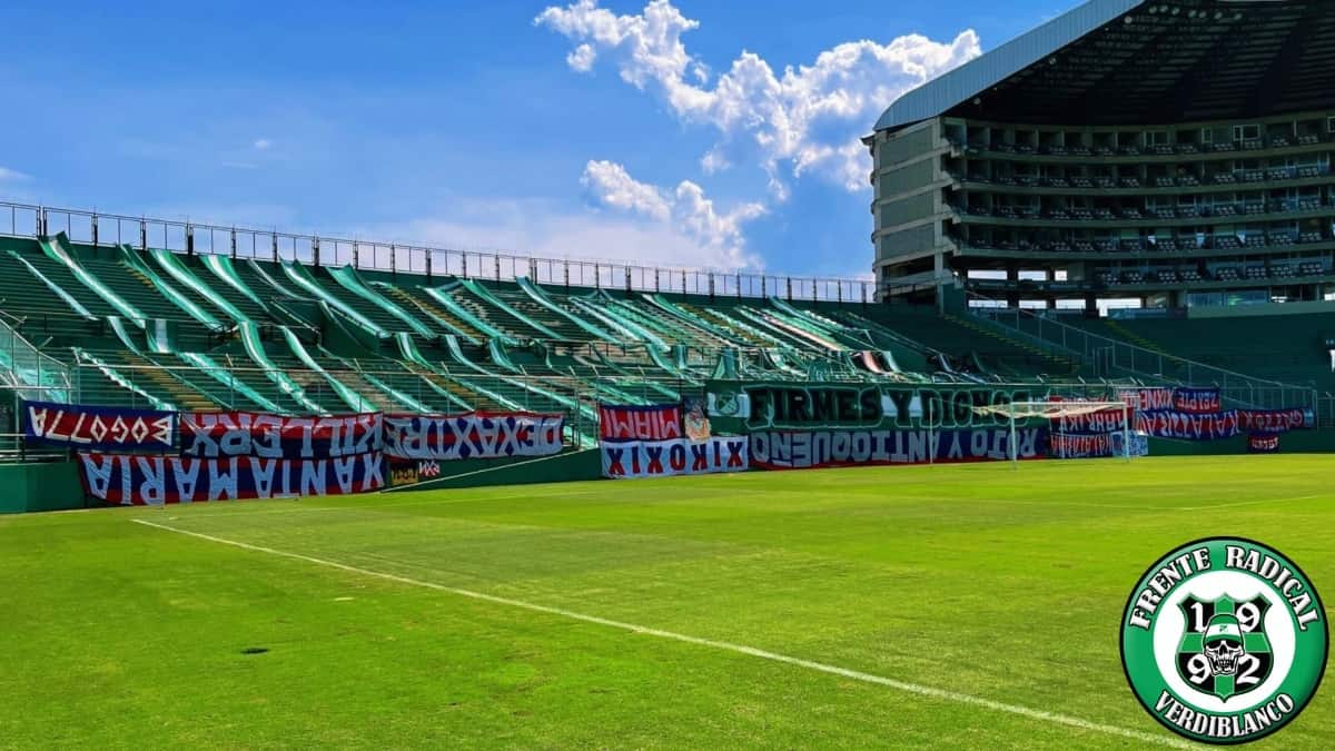 Deportivo Cali, comunicado sobre barra brava y banderas estadio
