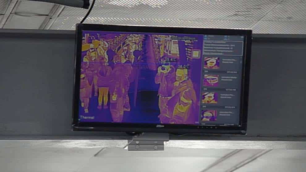 Soacha tiene su primera cámara que detecta posibles pasajeros con covid-19