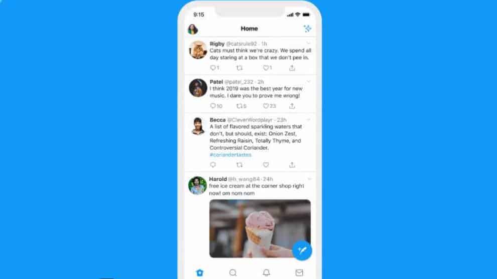 Twitter cambió de 'look' para que identifiques el orden de las respuestas
