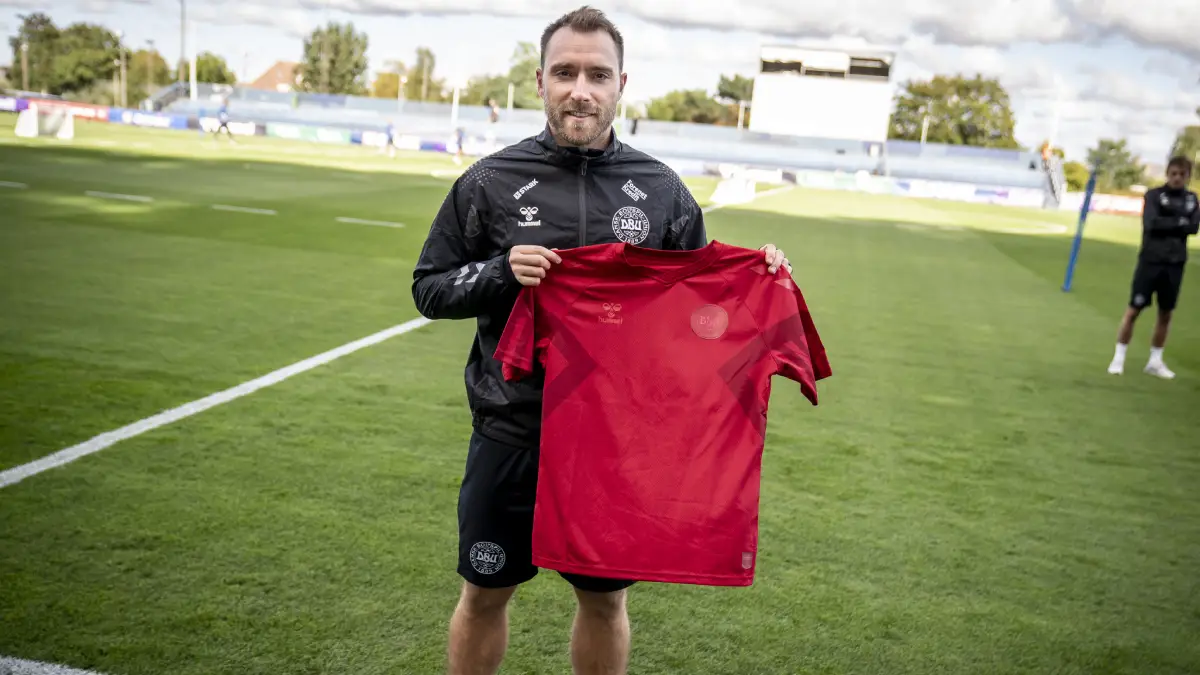 Camiseta Dinamarca en protesta de Mundial Catar 2022