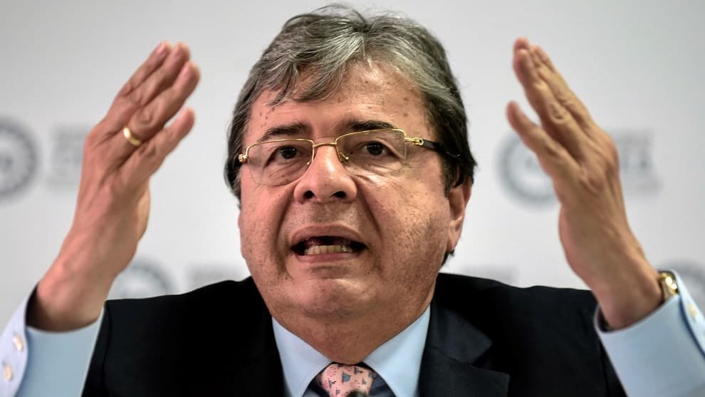 Ministro de Relaciones Exteriores Carlos Holmes Trujillo.