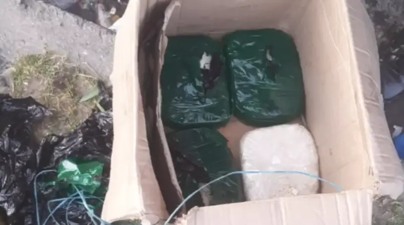 Cayó banda que transportaba droga en cajas de comida y en buses