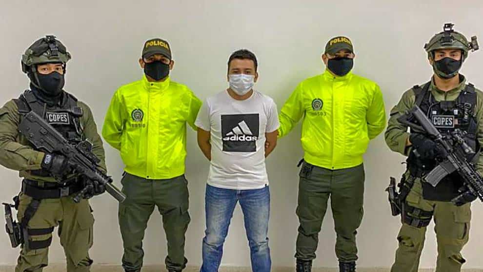 Foto: NoticiasRCN.com Capturan a alias ‘Japonés’, segundo jefe de ‘Los Pelusos’